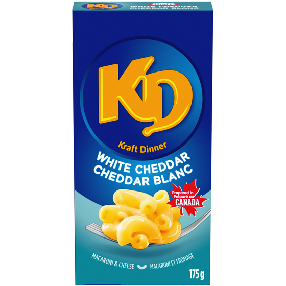 KD MACARONI WHITE CHEDDAR [175 g]
