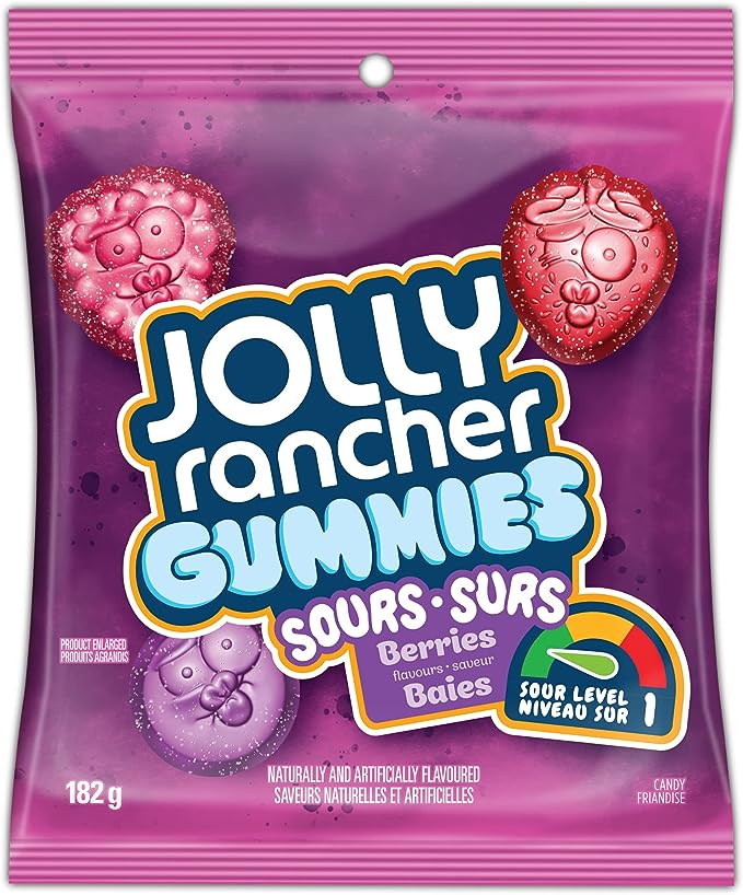 JOLLY RANCHR GUMMI SOUR BRRY [182 g]