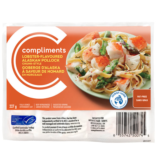 COMP LOBSTER FLAV ALSK POLLOCK [227 g]