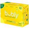BUBLY SPRKLNG WTR PINEAPPLE [12 pkg]