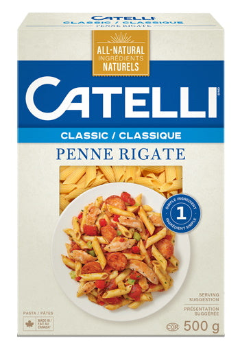 CATELLI PENNE RIGATE PASTA [500 GM]