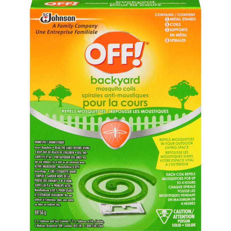 OFF! MOSQUITO COILS 8PK [8 ea]