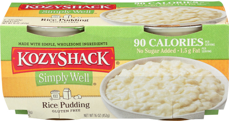 KZY SHK NSA RICE PUDDING [4 PK]