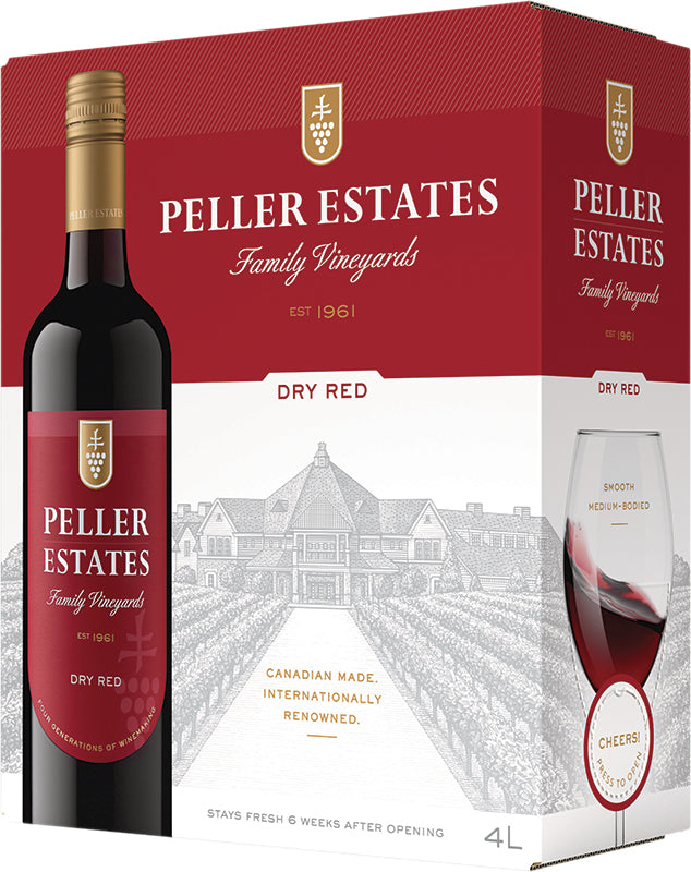 PELLER FARM DRY RED WINE 4L