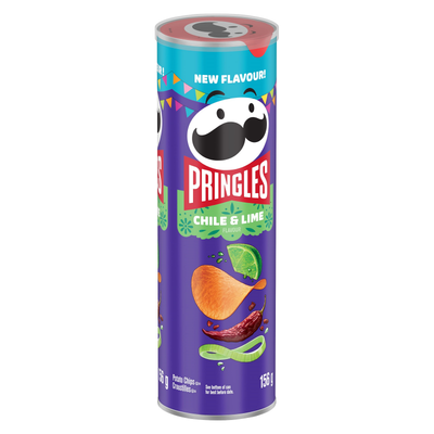 PRINGLES CHIPS CHILI & LIME [156 g]