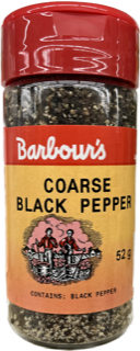 BARBOURS COARSE BLK PEPPER [52 GM]