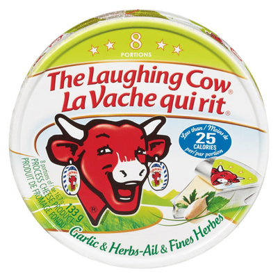 LAUGHING COW GARLIC/HERB [133 gm]