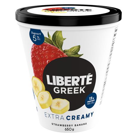 LIBERTE YOG GREEK 5 STRW/BAN [650 g]