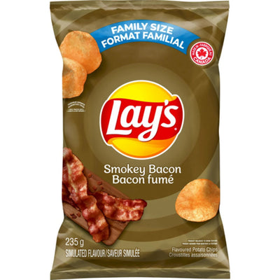 LAYS FM SZ SMOKY BACON 220g