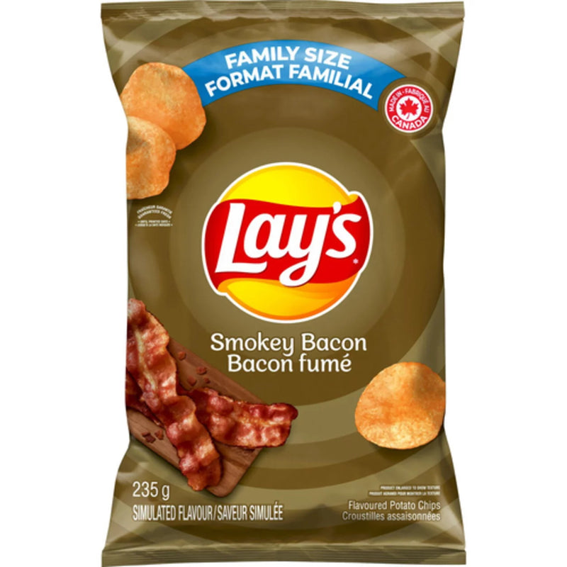 LAYS FM SZ SMOKY BACON 220g
