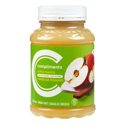 COMP UNSWT APPLE SAUCE 620ml