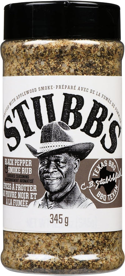 STUBBS RUB PEPPER & SMOKE [345 g]
