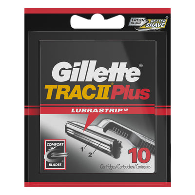 GILLTT TRAC II PLUS BLADES 10s [10 ea]