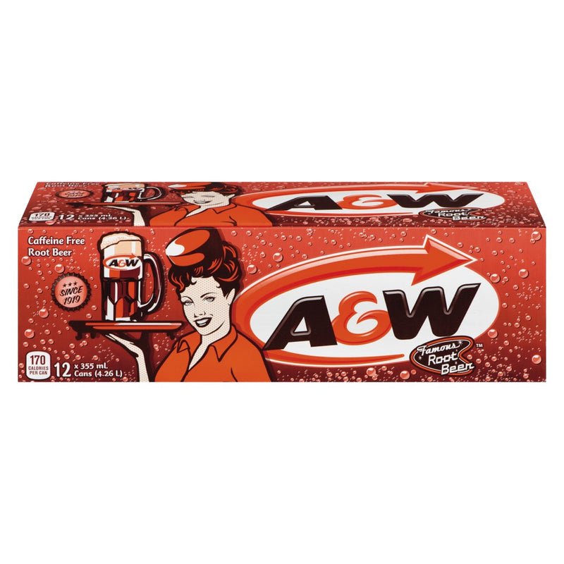 A&W ROOT BEER 12PK