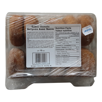 MOMS SUGAR DONUTS 10PK [10 ea]