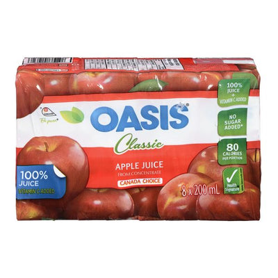 OASIS CLASSIC APPLE JUICE [8 ea]