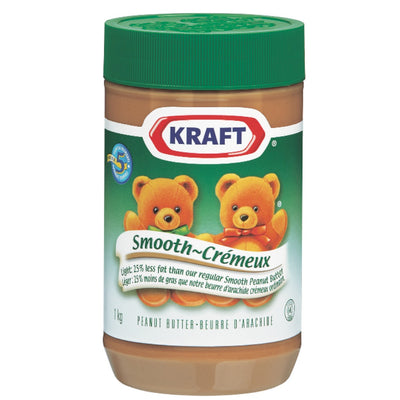 KRAFT LITE PNT BUTTER SMTH 1KG