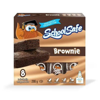 SCHOOL SAFE BROWNIE BARS [296 g]
