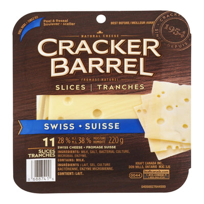 CRACKER BARREL SWISS SLICES [220 g]