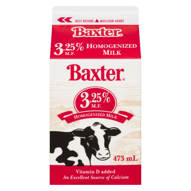 BAXTER HOMGNZED MILK 473ml
