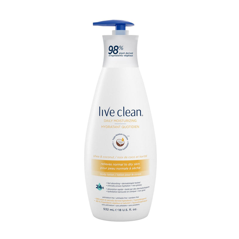 LIVE CLN SHEA COCNT BDY LOTION [532 ml]