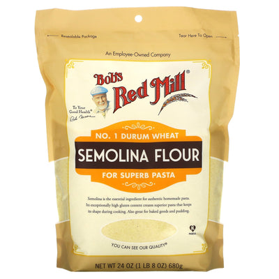 BOBS REDMILL SEMOLINA FLOUR [680 g]