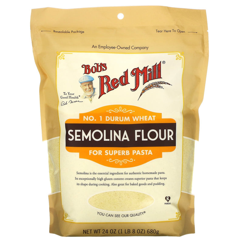 BOBS REDMILL SEMOLINA FLOUR [680 g]