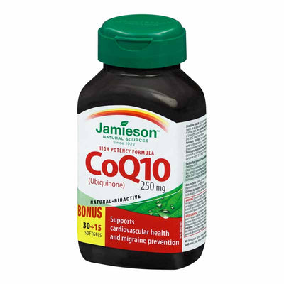JAMIESON CO-Q10 SOFTGEL 250MG [45 ea]