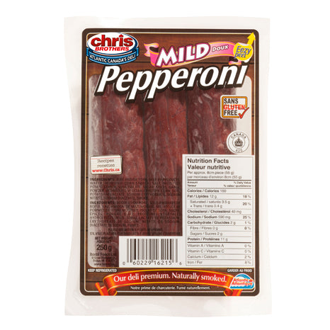 CHRIS BROS MILD PEPPERONI [250 g]