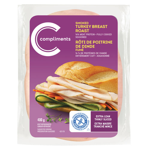 COMP XTHIN TURKEY 400g