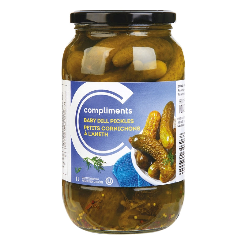 COMP PICKLES BABY DILL 1L