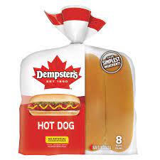 DEMPSTERS HOT DOG BUNS 8pk [8 ea]