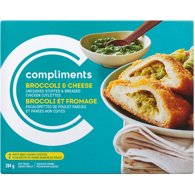 COMP CHICKEN CUTLETS BROC & CH [284 g]