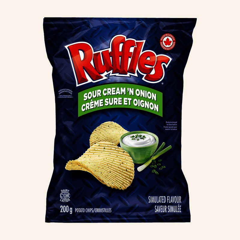 RUFFLES SR CM & ONION 200g