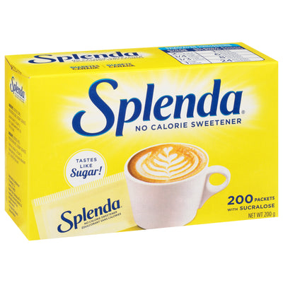 SPLENDA SWEETENER CALORIE FREE [200 pkg]