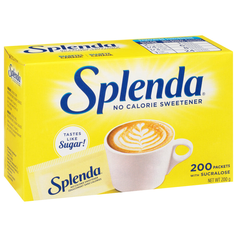 SPLENDA SWEETENER CALORIE FREE [200 pkg]