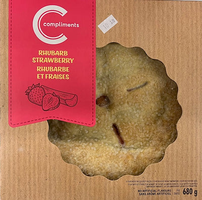 COMP RHUBARB STRWBRY PIE [680 g]