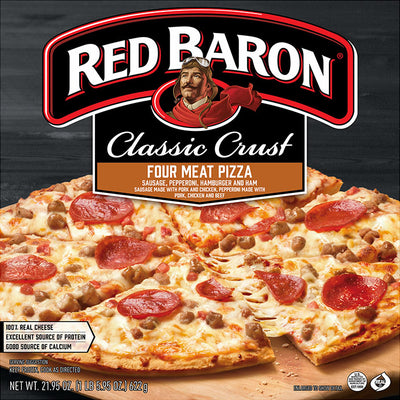RED BRN CLASSIC PIZZA MEAT 4SR [623 g]