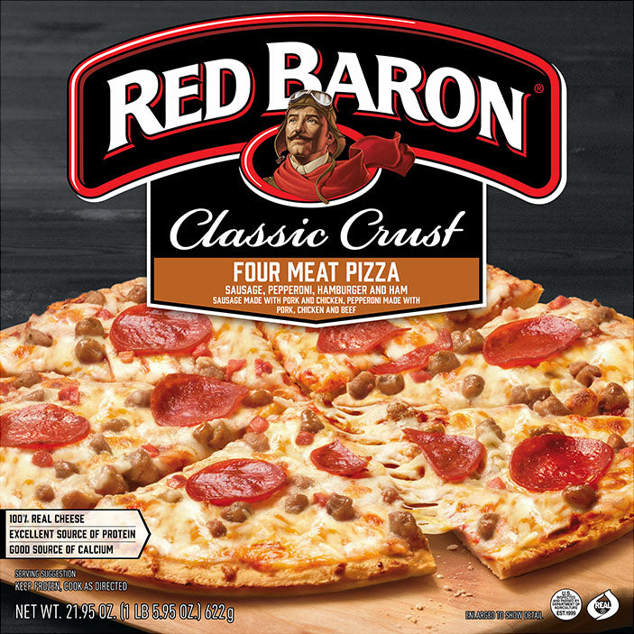 RED BRN CLASSIC PIZZA MEAT 4SR [623 g]