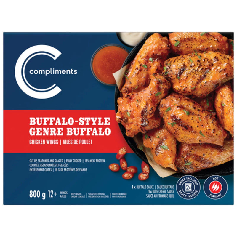 COMP CHICKEN WINGS BUFFALO [800 g]