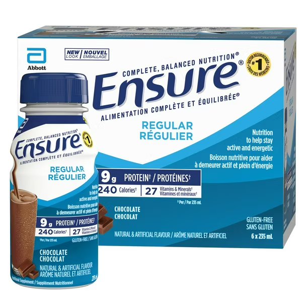 ENSURE REG CHOCOLATE +DEP [6 ea]