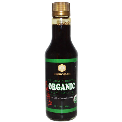 KIKKOMAN ORGANIC SOY SAUCE [296 ml]