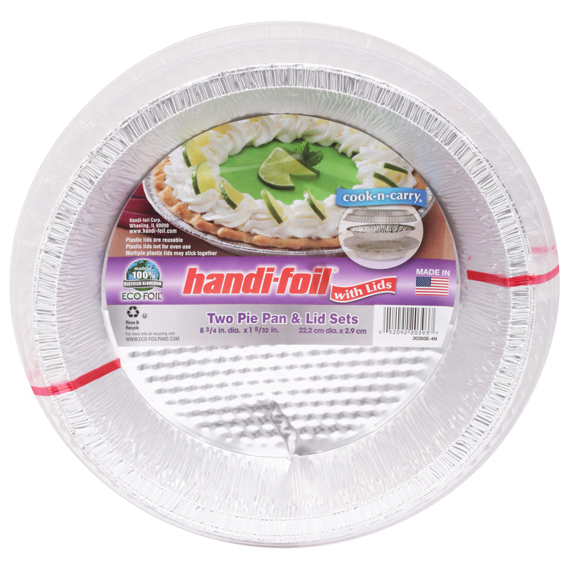 HANDI FOIL PIE PAN W/ LID CNC [2 ea]