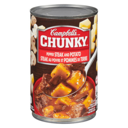 CAMP CHUNKY PEPPER STEAK POTA [515 ml]