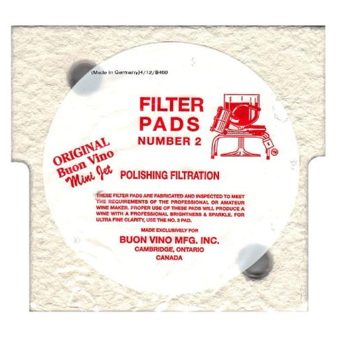 MINI FILTER PADS #1 & #2 [3 PK]