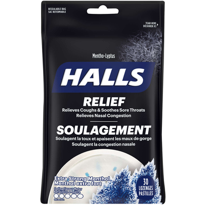 HALLS EXTRA STRONG 30S [30 ea]