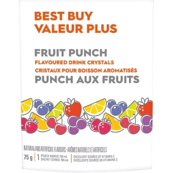 BESTBUY DRINK CRYSTALS FRT PNC [75 g]
