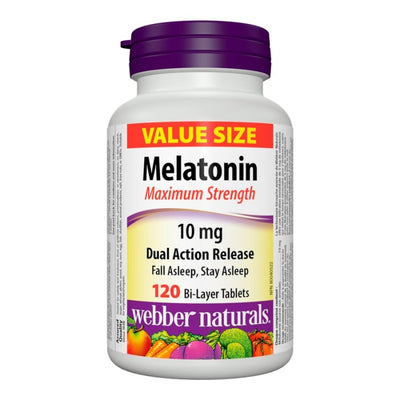 WEBR VIT MELATONIN 10mg 120s [120 ea]