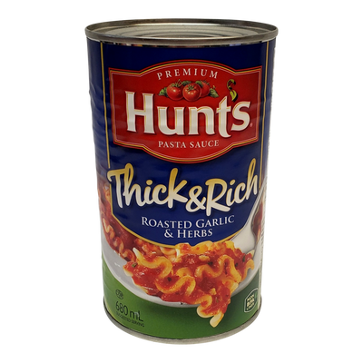 HUNTS SC THK/RICH GARLIC&HERBS [680 ml]