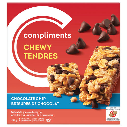 COMP GRAN BAR CHEWY CHOC CHIP [131 g]